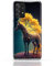 CoverHeld Hülle für iPhone X Handyhülle Schutzhülle aus weichem Silikon TPU Softcase mit Motiv 3536 Pferd Abstrakt gelber Baum Fantasy