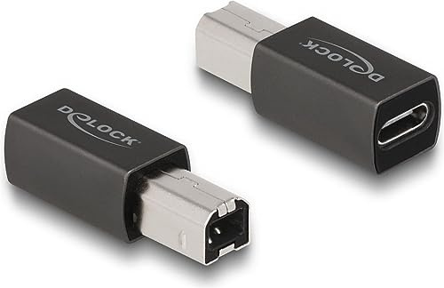 Delock USB 2.0 Adapter USB Type-C(TM) Buchse zu Typ-B Stecker