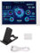 Display Pannello Sensore PC, Monitor Temperatura Computer Mini Schermo Plug And Play Display IPS Full View 320x480 per Ufficio (#1)