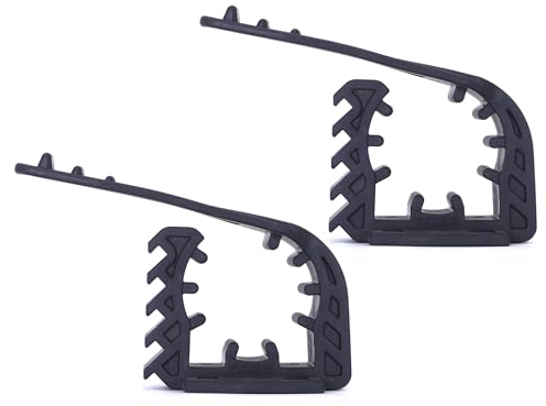 FITRUB Premium Support de Montage en Caoutchouc 40-60 mm 2pcs. Collier de Serrage pour câbles, Outils, Tout-Terrain, Domestique et Militaire. Organisateur d'accessoires de Garage.