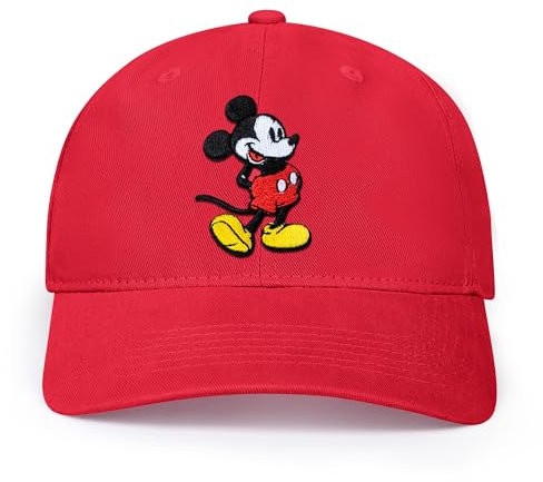Disney Baseballkappe für Erwachsene, Micky Maus, verstellbar