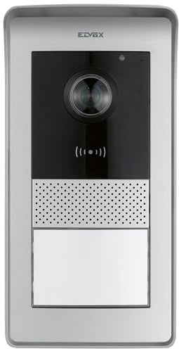 VIMAR 42920.P 7 Farb LCD Türsprechanlage Türöffner RFID Türöffner Türklingel mit Regenschutz 1 Taste Wandmontage