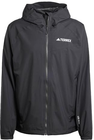 adidas Herren Terrex Multi 2 Layer RAIN.RDY Jacket, black/black, L
