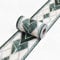 Dostear Bordure de papier peint Vert-41 Décoration murale amovible Frise Murale Autocollant Papier Peint Autocollant imperméable en PVC Plinthe Autocollant 10cm X 500cm
