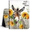 Vimorco iPad 10th Generation Hülle, Lustige Esel Sonnenblume Kompatibel mit iPad 10. Generation 10.9 Zoll 2022, Auto Wake/Sleep & Verstellbarer Ständer