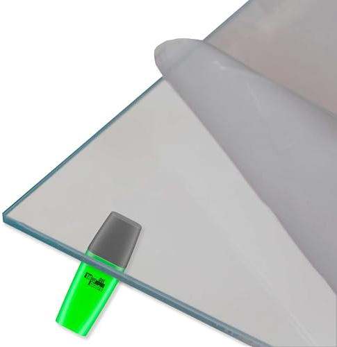 Metacrilato transparente cortado con láser a medida personalizada, disponible en todos los grosores y tamaños (2mm, 40 x 40)