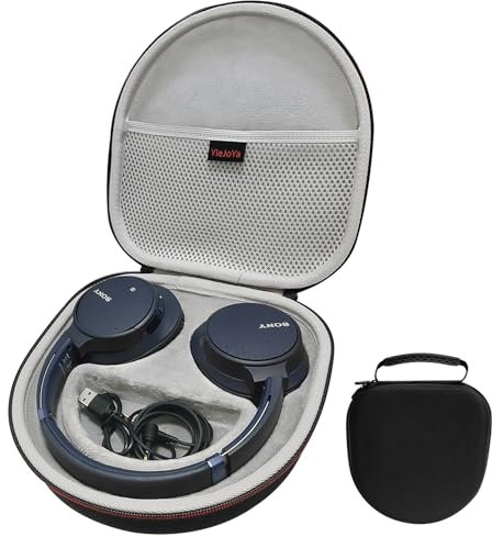 Funda Protectora para Auriculares Sony WH-CH700N/WH-CH710N, Color Negro
