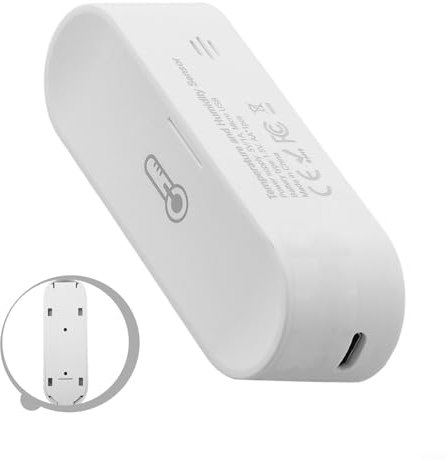 Capteur intelligent de température et d'humidité pour ZigBee pour HomeKit pour Tuya Appareil de surveillance d'intérieur intelligent alimenté par USB