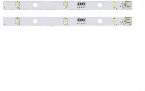 For Rongsheng Refrigerator Light Strips Pack of Two for Model E349766 MDDZ162A 1629348, Brightening Up Your Cooling Space