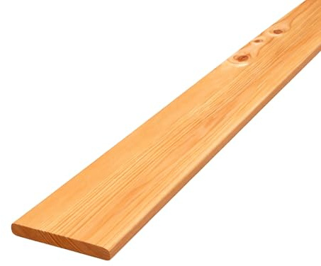 DSTOCK60 - Planche en bois Douglas rabotée - 1200x120x20mm - Fabrication Française - Utilisation Intérieure & Extérieure - Clôtures, Palissandres, Meubles, Étagères (1)