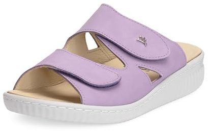 VITAFORM Pantolette Nubukleder Damen Weite H Supersoft