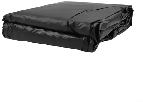 Cubierta de piscina redonda de PVC, manta solar para piscinas de marco de 305 cm, 366 cm, 457 cm, lona resistente a los rayos UV, reduce la evaporación de las hojas, bañera (366 cm)