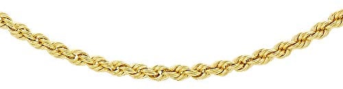 CARISSIMA Damen Zopfkette 9k (375) Gelbgold 41cm/16zoll