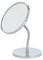 Wenko 3656430100 Kosmetik-Standspiegel Merano - klappbar, 300%, ø 16 cm, 18 x 27 x 17 cm, chrom