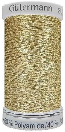 Gütermann Sulky Metallic 500m - Metallic 40 - Stickgarn - Polyamid-Polyester-Mischung