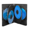 Custodie per DVD da 6 nero 22 mm - 5 pezzi