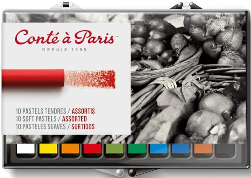 Conté à Paris CAJA 10 PASTELES SUAVES