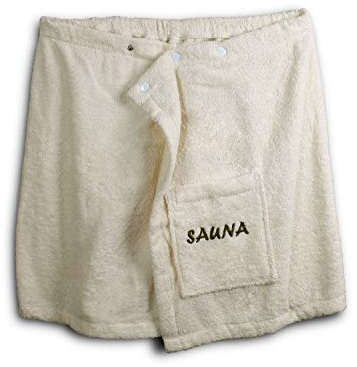 Dyckhoff Opal Saunakilt - für Damen und Herren - mehrere Farben 5.187, Herren, perle