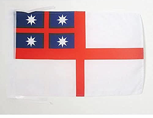 AZ FLAG - Flagge United Tribes of New Zealand - 45x30 cm Mit Kordel - Neuseeland Fahne 30 x 45 cm - Flaggen