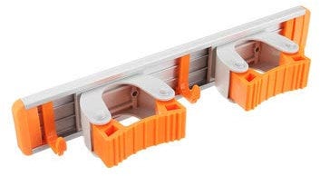 TuToy Multifunktionaler Mopphalter mit 4 Positionen, Mopp- und Besenhalter mit 5 Haken, Werkzeugsatz - Nr. 2