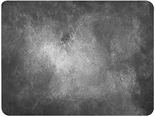 Silent Monsters Mouse Mat Medium 14 x 10 inches / 36 x 25 cm, Grey, Lasercut Edges, washable & rollable Mouse Pad, Gaming Home Office Mousemat, Mousepad non-slip & quiet, Desk Mat