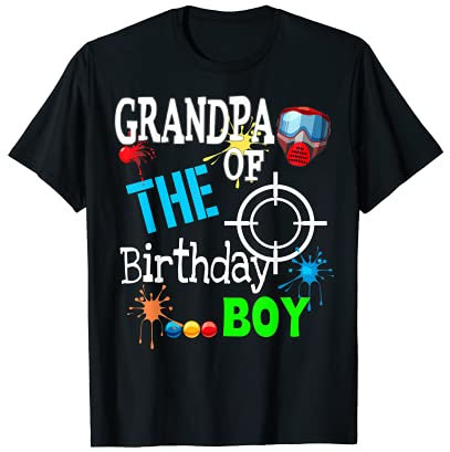 Paintball Geburtstags-Familien-Set T-Shirt