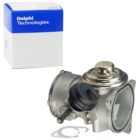 DELPHI EG10474-12B1 AGR-Ventil Abgasrückführungsventil ohne AGR-Kühler ohne AGR-Kühler Kompatibel mit VW Transporter V Bus 7HB, 7HJ, 7EB, 7EJ, 7EF, 7EG, 7HF, 7EC 070128070B 070128070E EG10474