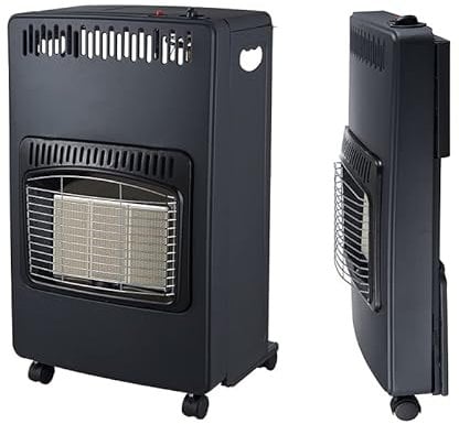 Portable Propane Space Heater Indoor 4.2kw - Home Butane Calor Gas without Hose Regulator