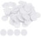 sourcing map 100 Stück Runde Bastelfilz 10mm, Filzkreise Handwerk Filz Pads Vliesstoff Filzkissen für Nähen, DIY Projekt, Bastelarbeiten, Handwerk, Decoration (Weiß)