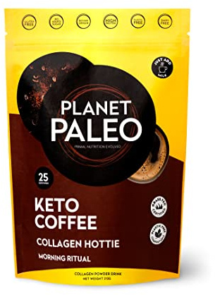 Pure Collagen - Keto Coffee | Protein-Rich Coffee Alternative | 5g Collagen Per Serve | New Twist on Bulletproof Coffee with MCT Powder | (25 Servings)