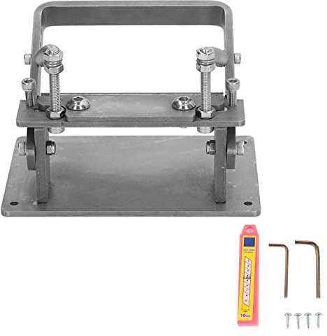 Máquina de pelar de Cuero Manual, DIY Accurate Cutting Leather Skiver Peeler Splitter Light Weight for Leathercraft