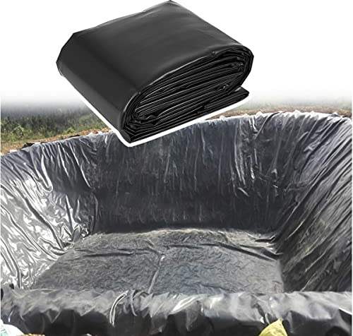 Teichfolie für Fische, 0,5 mm HDPE-Teichfolie, Flexibel, 1,5x4m 2x4m 3,5x6m 4,5x8m 5x5m 6,5x7m 7x7m Schwerlast Schwimmteich Folie für Fischteiche, Bachläufe, Brunnen und Wassergärten ( Color : 0.5MM T