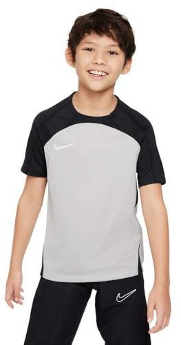 Nike Dri-FIT Strike 3 T-Shirt, Pewter Grey/Black/Black/White, XL