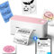 Phomemo 241BT DHL Etikettendrucker, Versandetiketten Drucker, Labeldrucker für Barcode Versandetiketten Kompatibel mit Ebay, Amazon, Etsy, Shopify, UPS, Label Printer