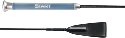 Peitsche, Pferdepeitsche, 26-Zoll-Reitpeitsche Start Gell Springpeitsche (65 cm, Dunkelblau)