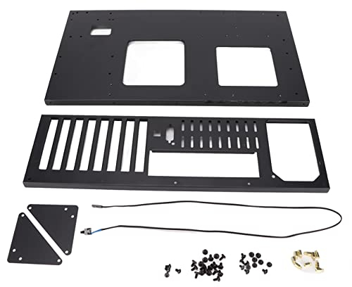 Vikye Caja de la Placa Base de la Computadora, Estante de la Caja de la Computadora Abierta Buen Diseño de Disipación de Calor Chasis de la Placa Base Caja de la Computadora Abierta