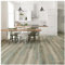 Pavimento in vinile – Pavimento in lino con effetto legno grigio, piastrelle autoadesive, impermeabile, per ufficio e cucina