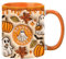 Mug fantôme | Tasse à café 3D d'Halloween avec poignée | Tasse à thé en céramique 350 ml Tasse à expresso effrayante pour café, thé, lait, boissons