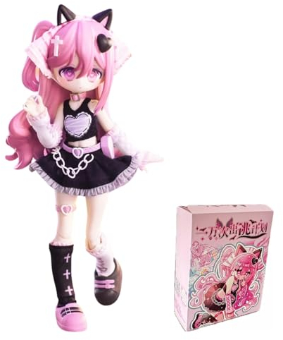 VEGAWIWI BJD Blind Box, Cute Ten Thousand Escape Plans Series Ball Jointed Doll Blind Box, 1/12 Collectable Action Figure für Geburtstagsgeschenke