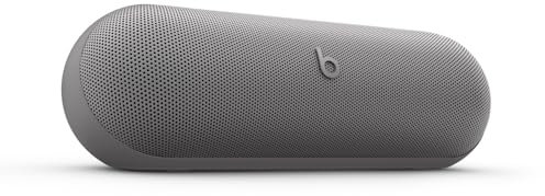 Beats Pill x Kim Kardashian - Wireless Bluetooth Speaker and Portable Charger via USB-C - Up to 24 Hours Battery Life, IP67 Water Resistant, Apple & Android Compatible, Built-in Mic – Dark Gray