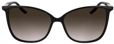 Calvin Klein Women's Sunglasses CK25504S - Black with Gradient Wine Lens