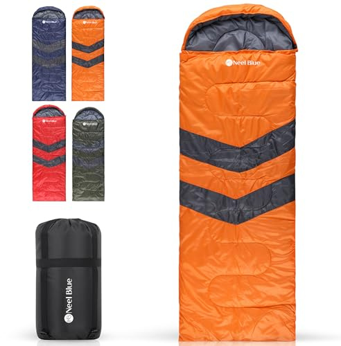 Event Decor Shop Wasserdichter Rucksack-Schlafsack für 4 Jahreszeiten, 1,8 | Leichter Schlafsack für Erwachsene bei kaltem und warmem Wetter, ideal für Camping, Wandern, Reisen und Jagd