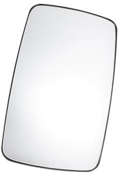 MIRROVIA Espejo Retrovisor Del Lado Derecho Superior De Repuesto Con Placa De Respaldo De Cristal Asférico Calefactado Blanco Para Mercedes Sprinter 1995-2006 Reemplazo de Automóvil