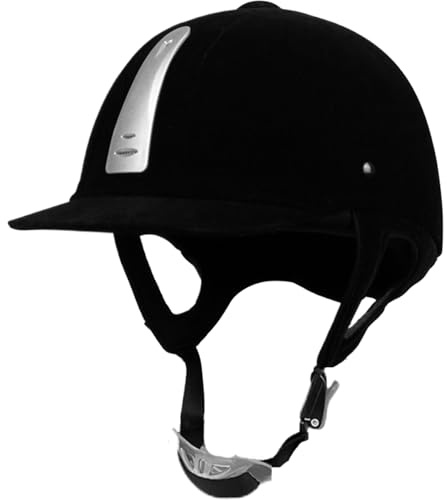 Reithelme für den Reitsport, Reithelm, weich gepolsterter Helm mit verstellbarem Riemen, Anti-Kollisions-Reiter, sicheres Reiten, Pferdezubehör für Damen und Herren