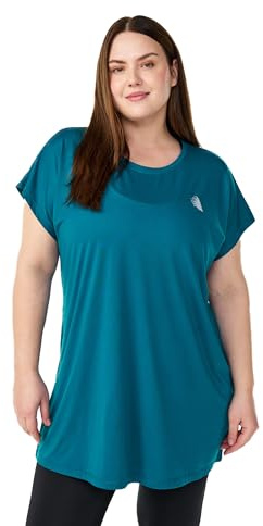Zizzi Active by Damen Große Größen Lang T-Shirt Kurze Ärmel Größe 42-60