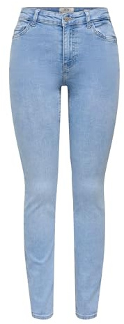 JACQUELINE de YONG Female Skinny Jeans JDYFINA Mittlere Taille Skinny Fit Jeans