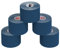 ALPIDEX 5 Rollen Kinesiologie Tape 5m x 5cm Viele Farben Anwendungsbroschüre Elastisch Wasserfest Hautfreundlich Physio Muskel Tape Set, Farbe:dunkelblau