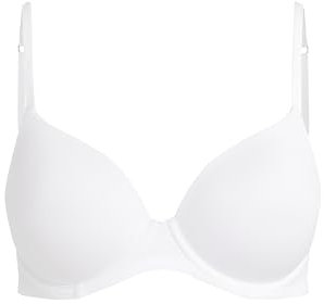 Hunkemöller Damen Vorgeformter Bügel-BH Super soft C80,White, White