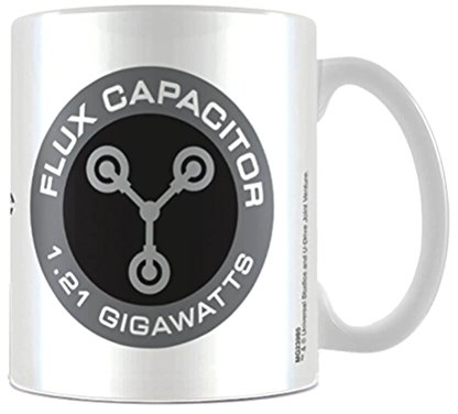 Retour Vers le Futur Mug en Céramique 315Ml/ 11Oz - Le Convecteur Temporel, Multicolore, 315 ML/ 11oz