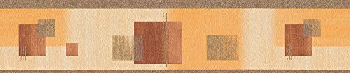 A.S. Création Bordüre Only Borders 10 Borte 5,00 m x 0,13 m beige braun metallic Made in Germany 768926 7689-26